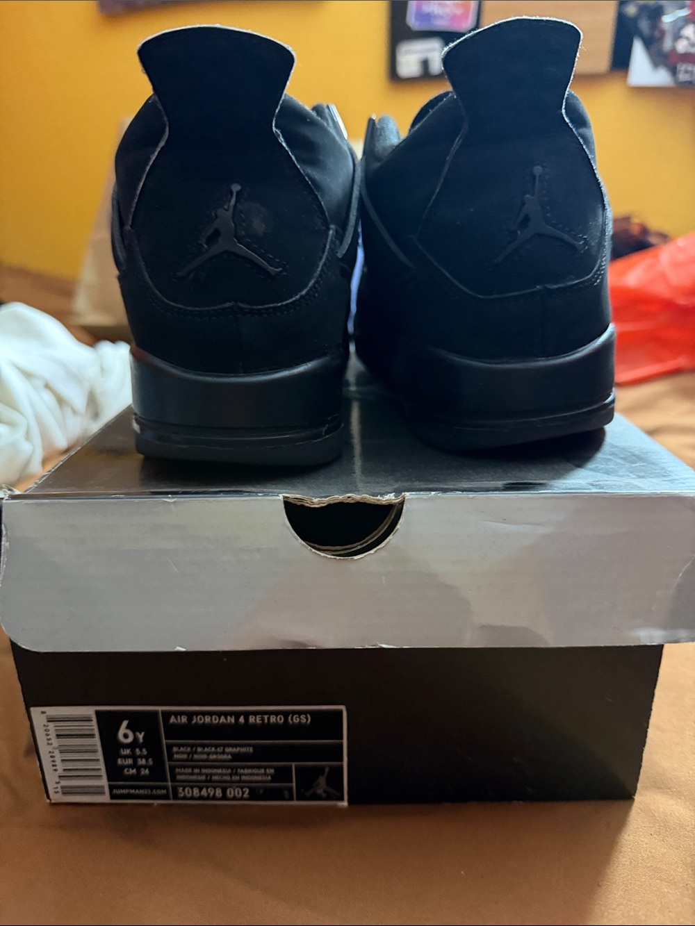 JORDAN RETRO BLACK CAT 4